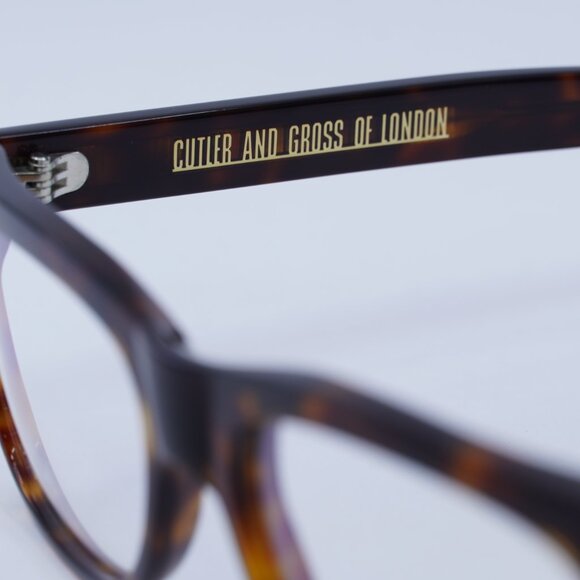 🕶️ New Cutler and Gross CGOP136258 002 Eyeglasses - Havana Frame 58mm - Picture 8 of 9